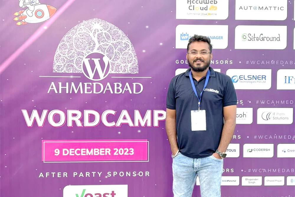 cmsMinds at Wordcamp 2023 – Ahmedabad-event-7