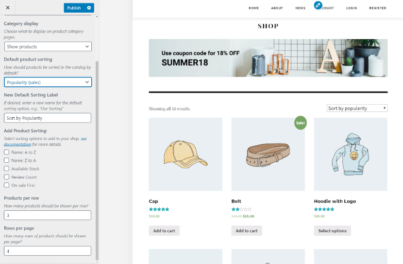 WooCommerce Customization