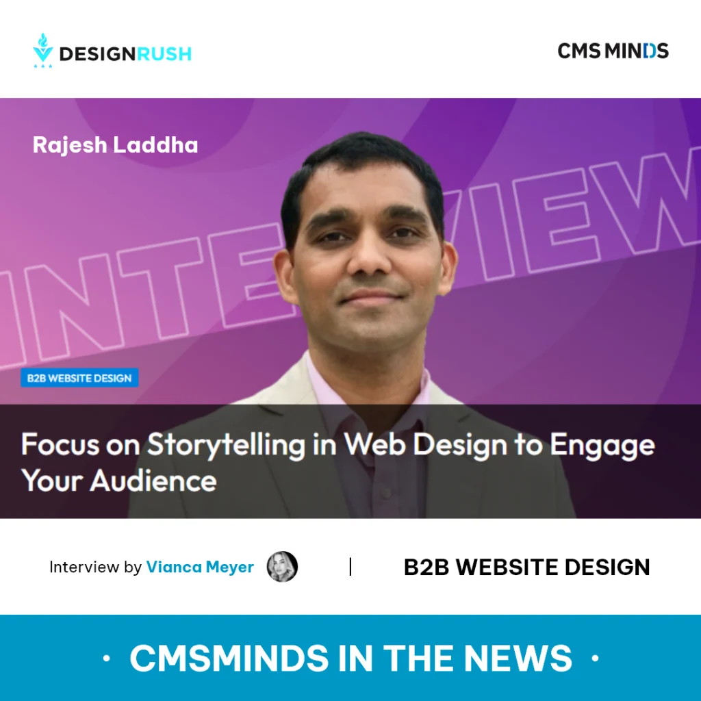 Rajesh Laddha’s Interview at DesignRush