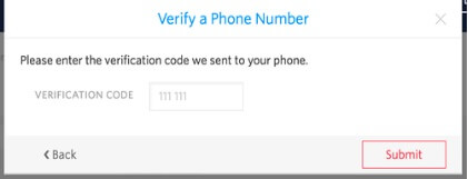 Add new number you want to add into Twilio account to send messages