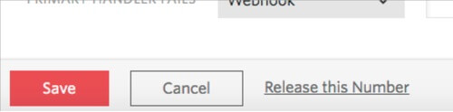 When you click on this you will see default provided number by Twilio