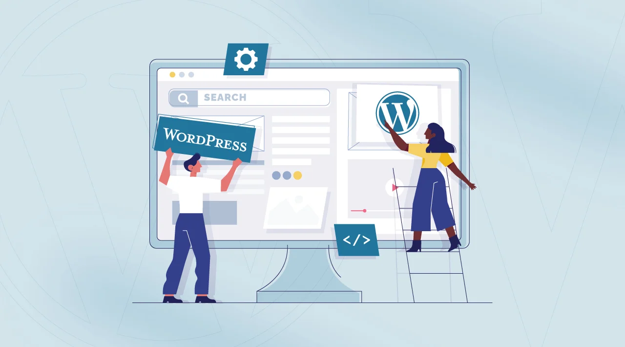 How to create a wordpress site