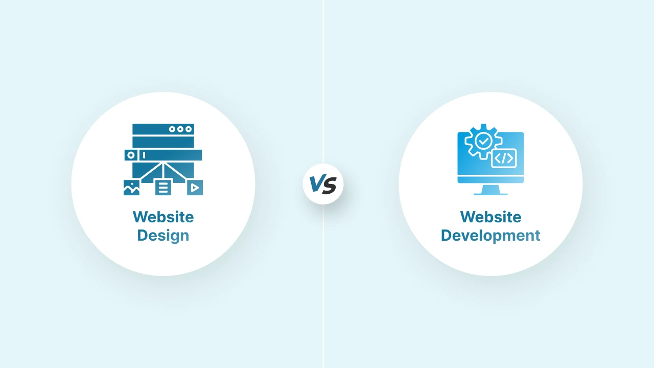 Website design vs website devlopment