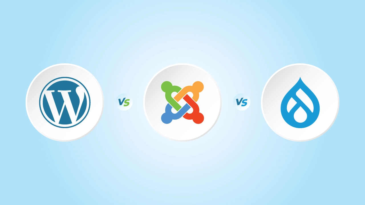 WordPress vs. Joomla vs. Drupal