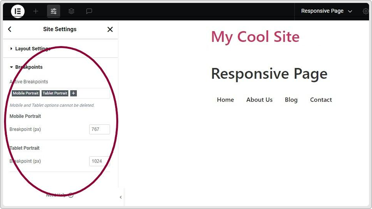 Mobile responsiveness
