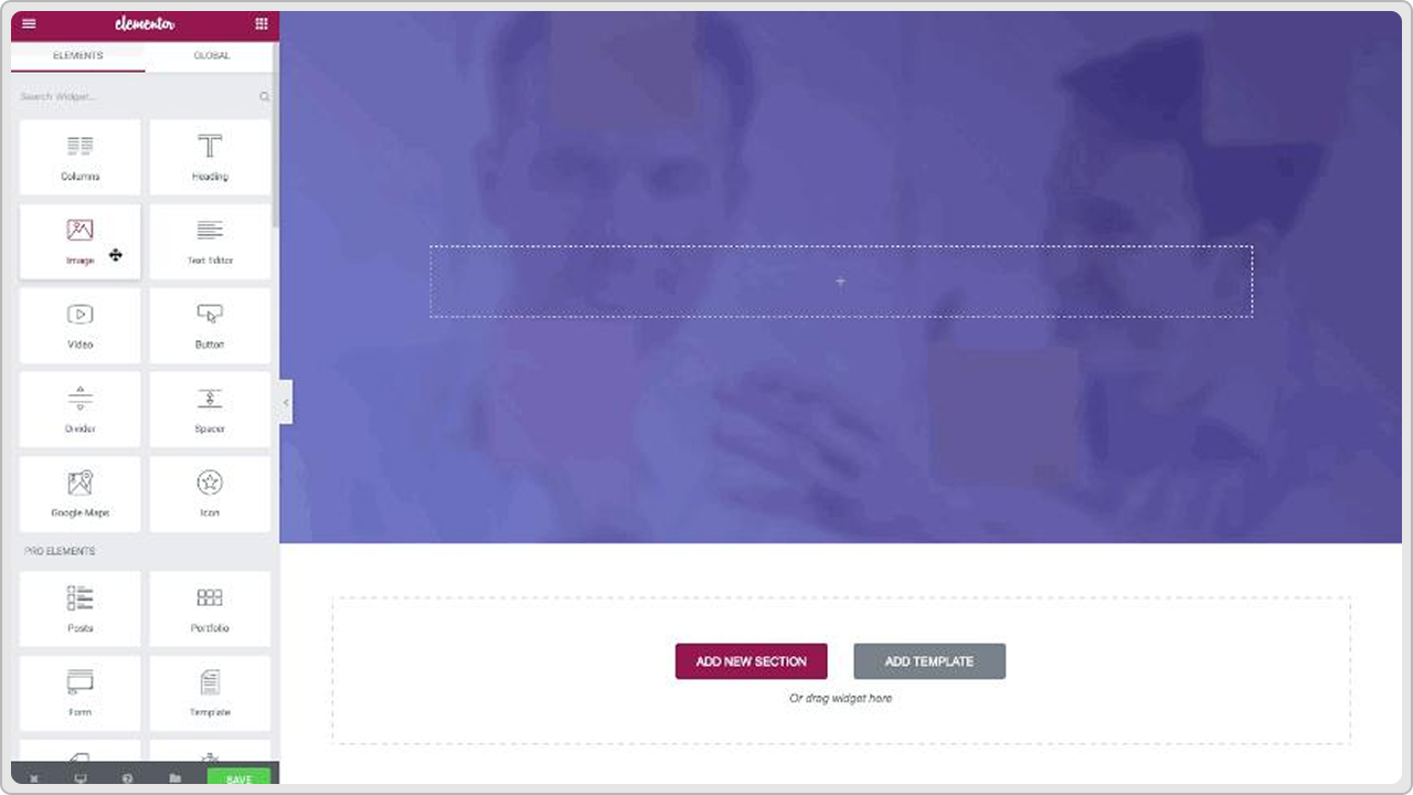 Widgets and templates