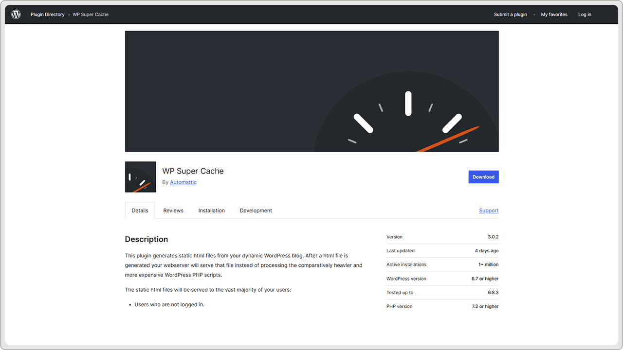 WP Super Cache