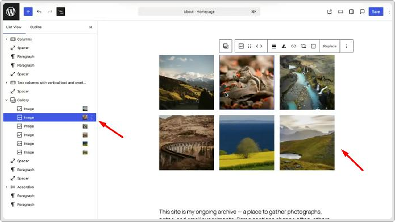 Smoother Drag and Drop Editing