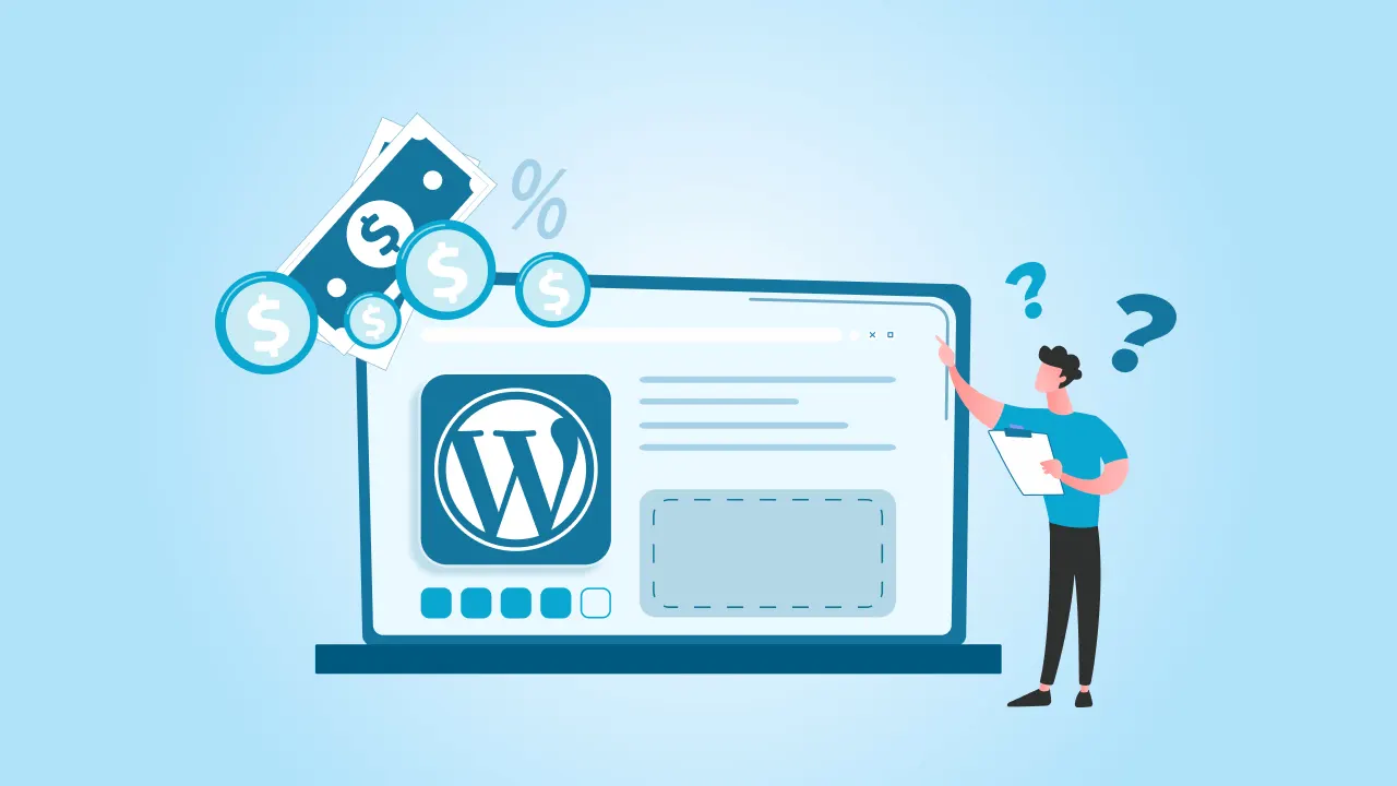 WordPress website cost