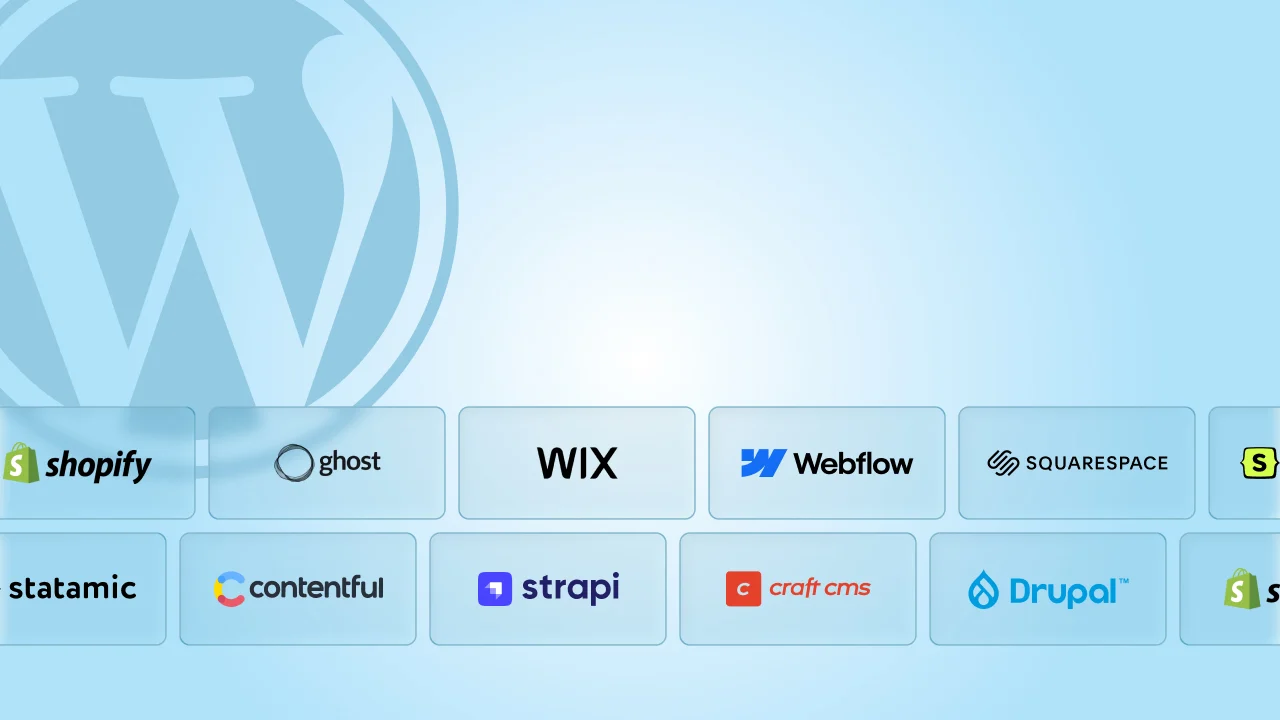 WordPress alternatives