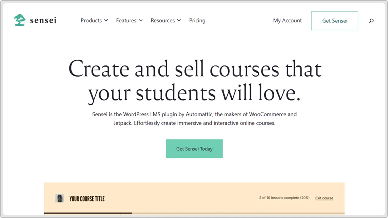 Sensei LMS
